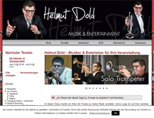 Tablet Screenshot of helmut-dold.de